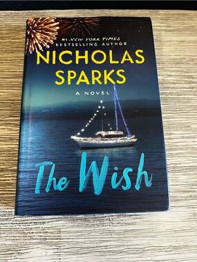 📚 The Wish by Nicholas Sparks - Hardcover Novel